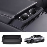 Center Console Armrest Sunglasses Storage Box for New Tesla Model Y Juniper 2025+ - T-Launch