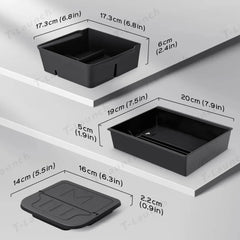 Center Console Organizer and Armrest Box for Tesla 2024+ Model 3 Highland - T-Launch