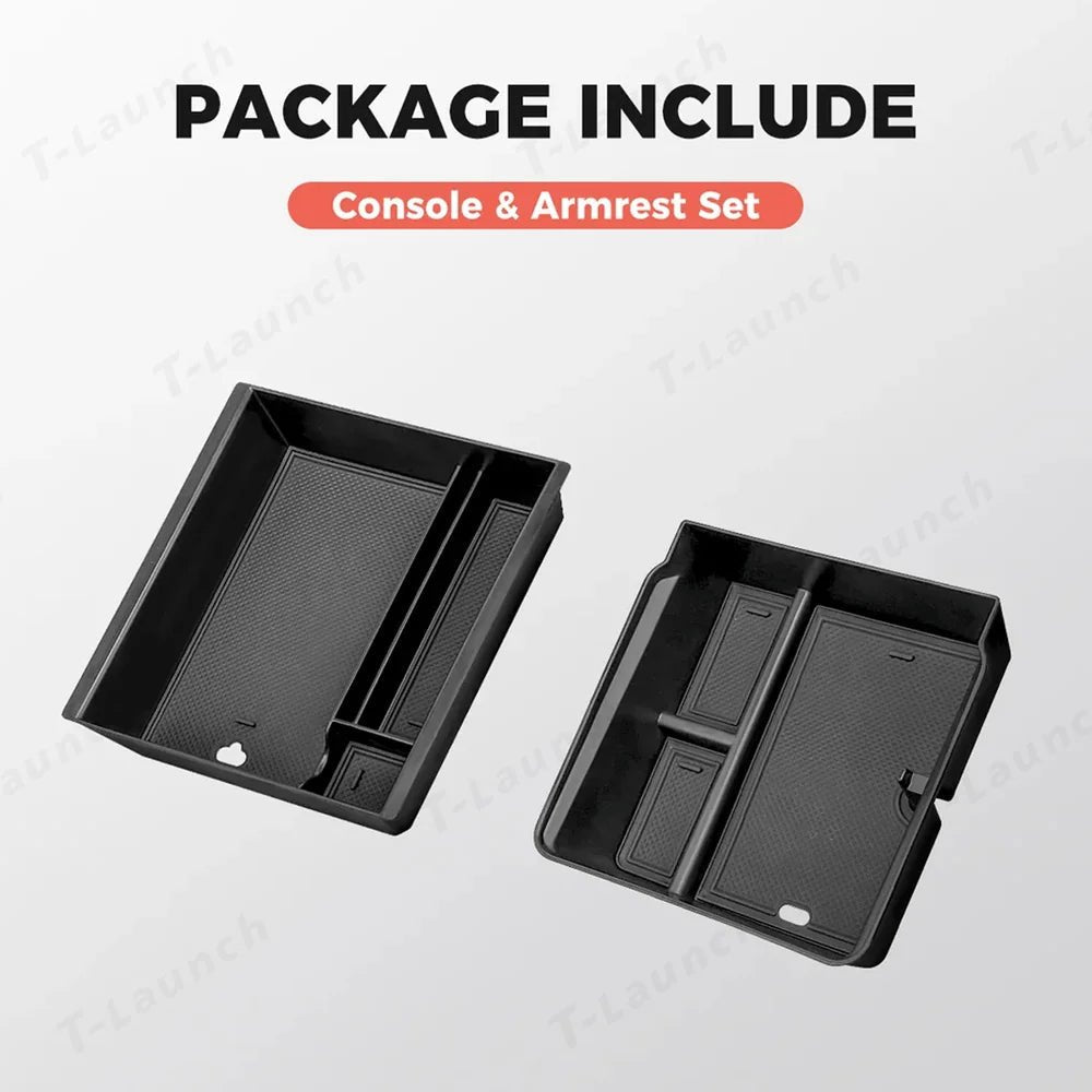 Center Console Organizer and Armrest Box for Tesla Model 3 Highland Standard 2025+ - T-Launch