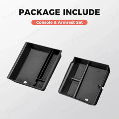Center Console Organizer and Armrest Box for Tesla Model 3 Highland Standard 2025+ - T-Launch