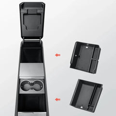 Center Console Organizer and Armrest Box for Tesla Model 3 Highland Standard 2025+ - T-Launch