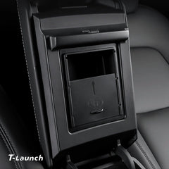 Center Console Organizer Armrest Hidden Storage Box For Tesla Model 3 / Y (2017-2023) - T-Launch