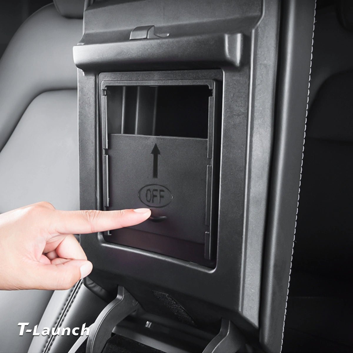 Center Console Organizer Armrest Hidden Storage Box For Tesla Model 3 / Y (2017-2023) - T-Launch