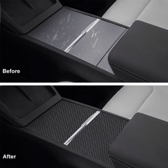 Center Console Protector Sticker Cover for Tesla Model Y Juniper 2025+ - T-Launch