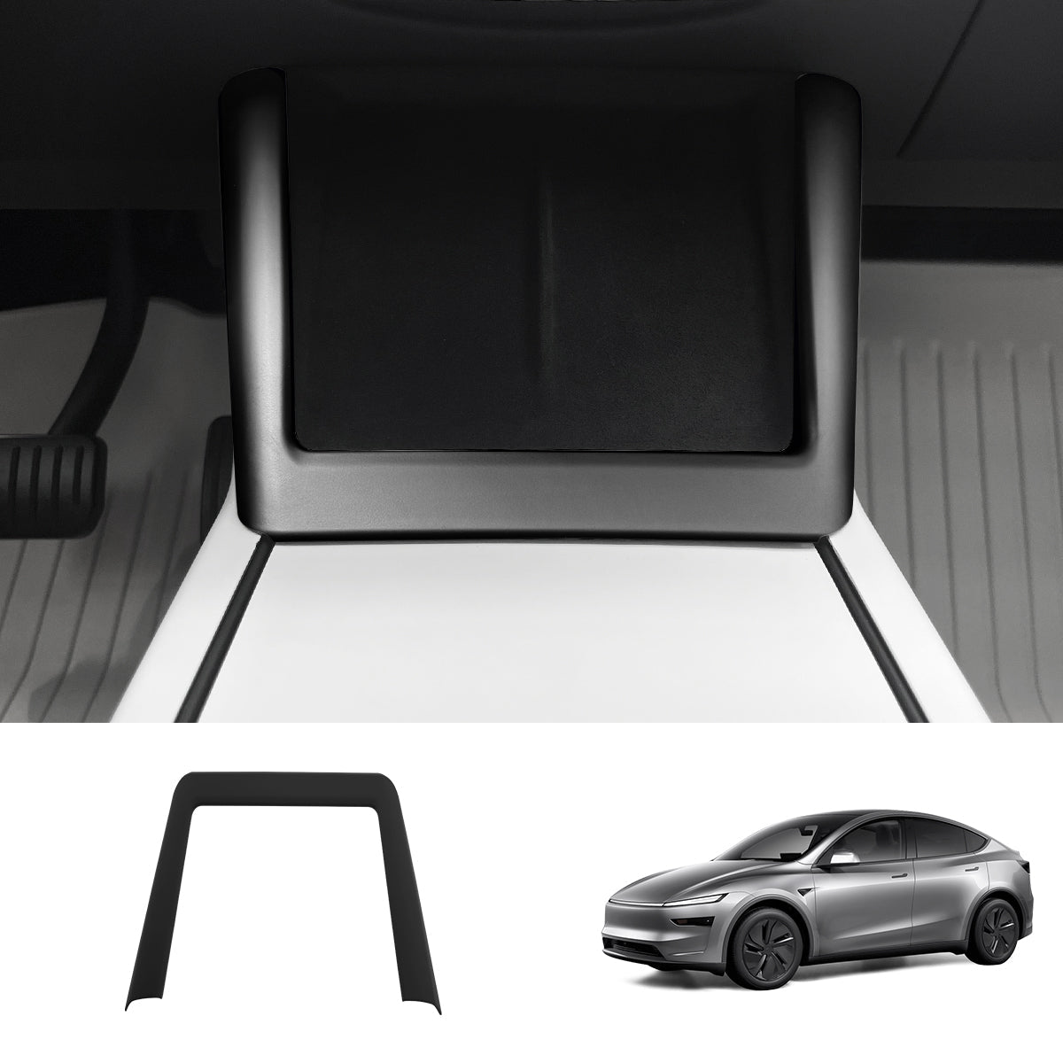 Center Console Wireless Charging Trim (ABS) for Tesla Model Y Juniper 2025+ - T-Launch