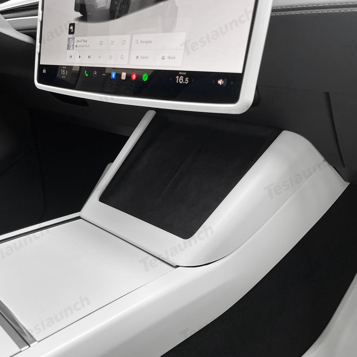 Center Console Wireless Charging Trim (ABS) for Tesla Model Y Juniper 2025+ - T-Launch