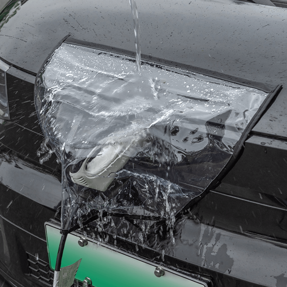 Charging Gun Cover EV Charger Charging Port Magnet Adsorption Waterproof Rainproof Cover For All Car - T-Launch