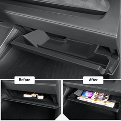 Co-pilot Glove Box TPE Storage Box For Tesla Model Y Juniper 2025+ - T-Launch