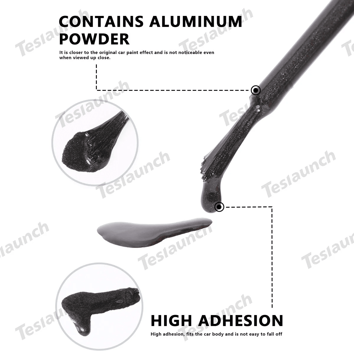 Color Paint Repair Pen for Tesla Model Y Juniper - OEM Original Touch Up Paint Pen - T-Launch