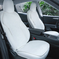 Comfortable and Breathable Cotton and Linen Cushion for Tesla Model 3 and Model Y - T-Launch