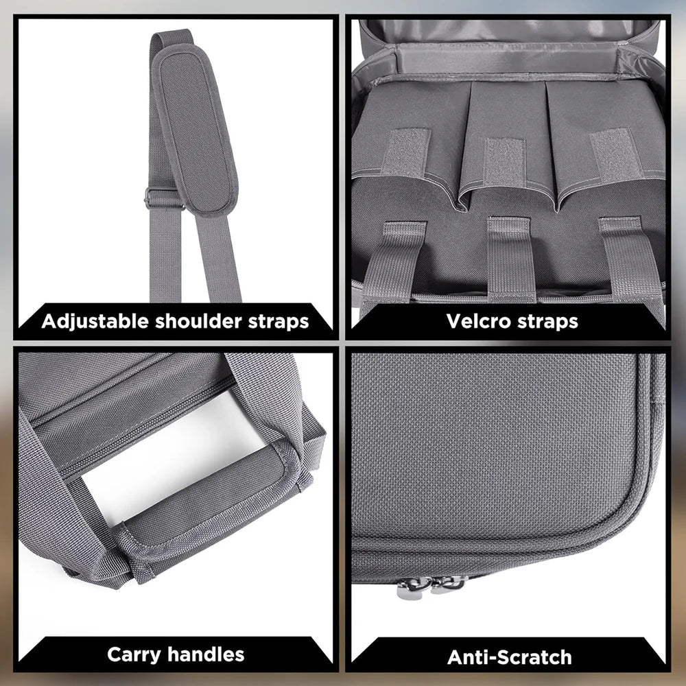 Compact Travel Case for Starlink Mini – Fits Dish & Accessories - T-Launch