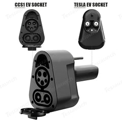 Cybertruck CCS1 x J1772 to Tesla(NACS) Fast Charging Adapter for Tesla Model 3/Y/S/X/Cybertruck - T-Launch