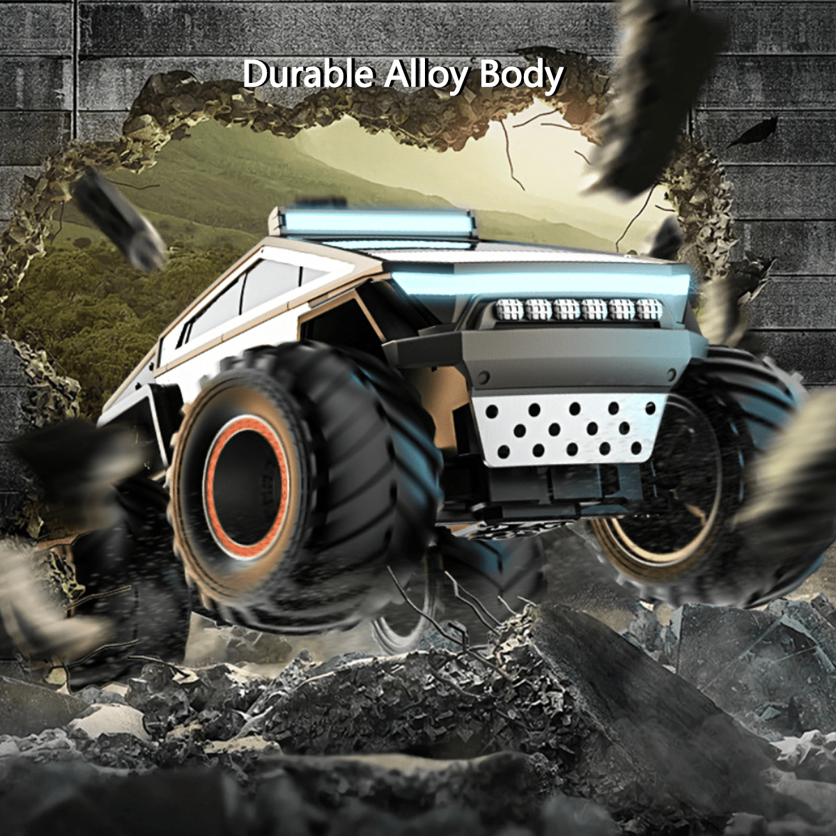 Cybertruck Pickup Truck 1:14 Scale Alloy Remote Control Car - T-Launch