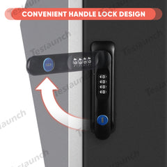 Cybervault 충전 케이스 Tesla Model 3/와/엑스/S - 사이버트럭 스타일 방수 잠금 충전기 정리함