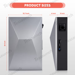 Cybervault 충전 케이스 Tesla Model 3/와/엑스/S - 사이버트럭 스타일 방수 잠금 충전기 정리함