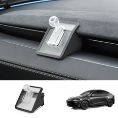 Dashboard Phone Holder with Solar Auto Clamp for 2026 New Tesla Model Y Standard - T-Launch