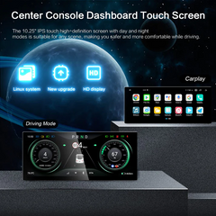 Android 4G 10.25'' Instrument Cluster Heads Up Display για Tesla Model 3/Ε (Κατάλληλο μόνο για χρήση με το αριστερό τιμόνι)