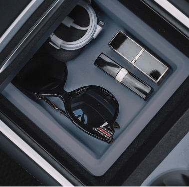 Double-layer Organizer - Sliding Center Console Tray for Tesla Model 3/Y (2021-2023) - T-Launch
