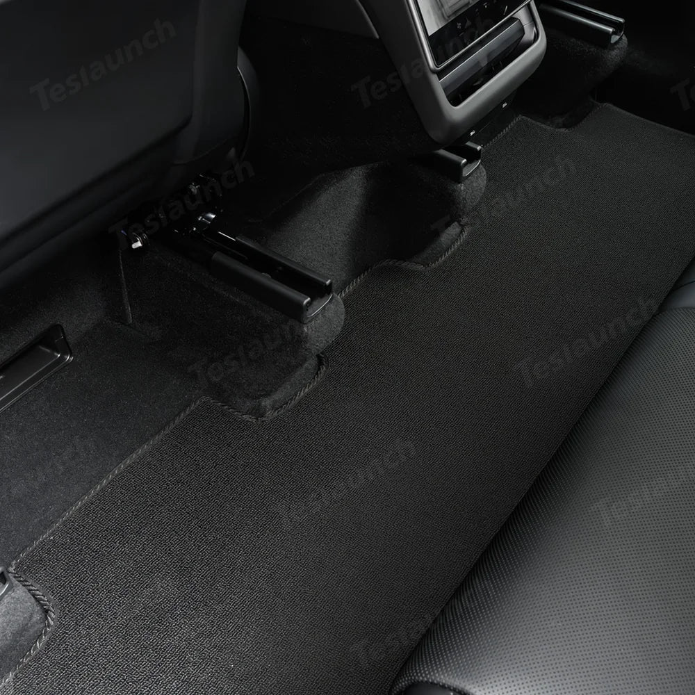 Durable Carpet-Style Floor Mats (3-Piece Set) for Tesla Model Y Juniper 2025+ - T-Launch