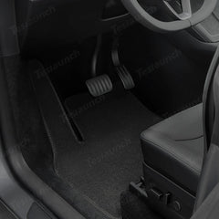Durable Carpet-Style Floor Mats (3-Piece Set) for Tesla Model Y Juniper 2025+ - T-Launch