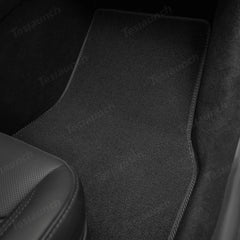 Durable Carpet-Style Floor Mats (3-Piece Set) for Tesla Model Y Juniper 2025+ - T-Launch