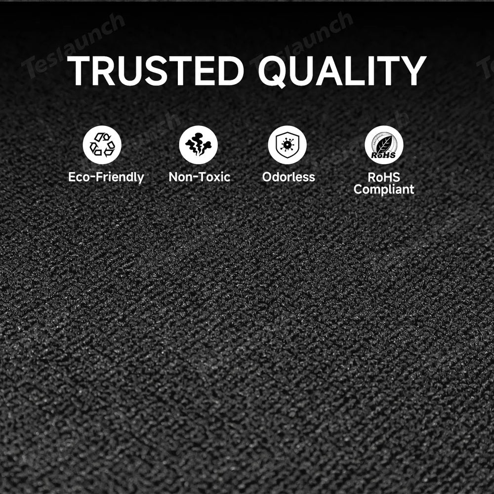 Durable Carpet-Style Floor Mats (3-Piece Set) for Tesla Model Y Juniper 2025+ - T-Launch