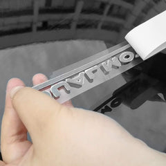 Наклейка «Подвійний мотор» на задній багажник, емблема для Tesla Усі Model 3 роки S Х