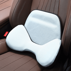 Ergonomic Ice Silk Breathable Lumbar Support Pillow - Fits All Cars - T-Launch