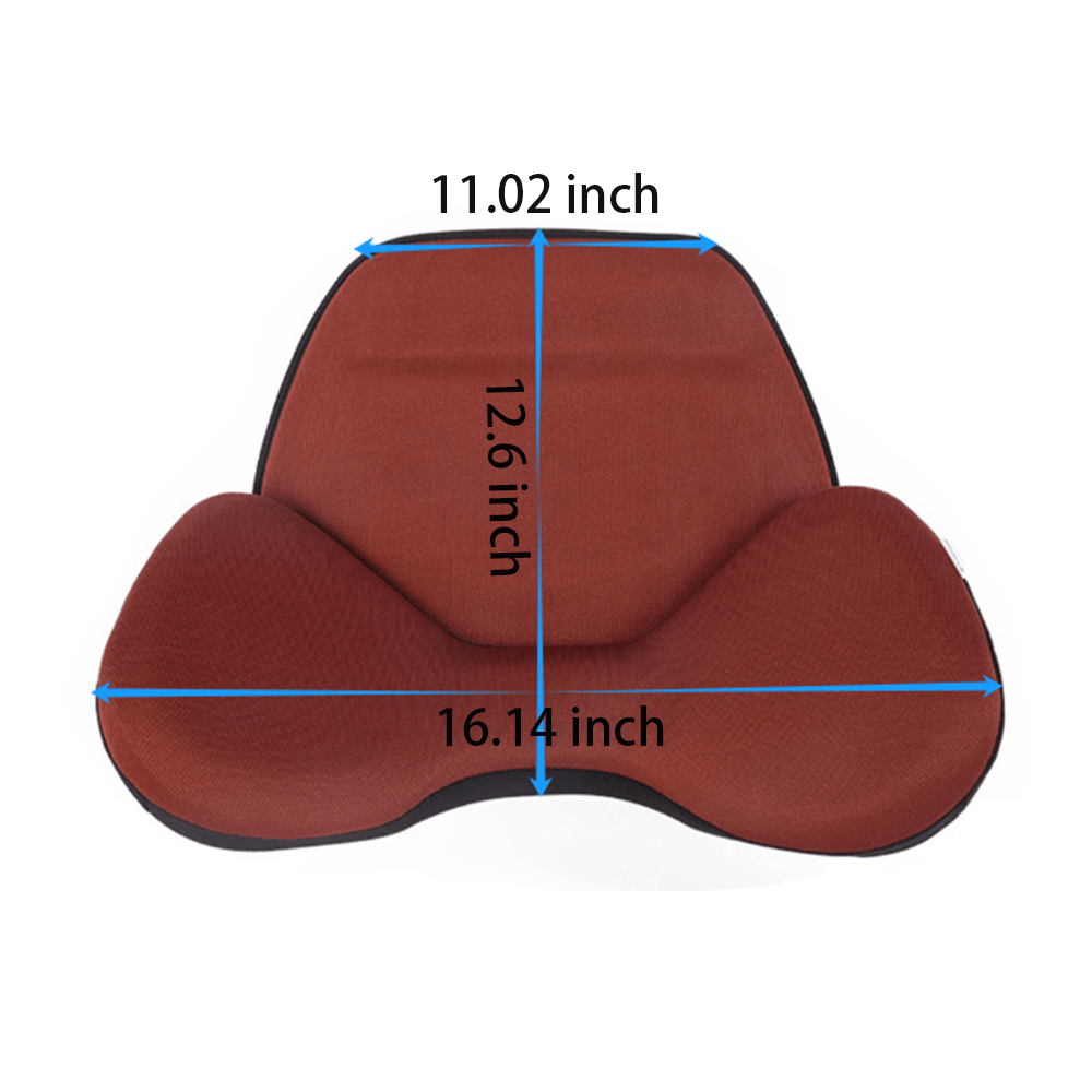 Ergonomic Ice Silk Breathable Lumbar Support Pillow - Fits All Cars - T-Launch
