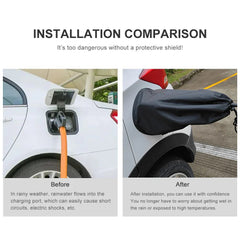 EV Charger Plug Cover Waterproof Outdoor Electric Car Charging Port Cover for Electric Vehicle(All Car) - T-Launch