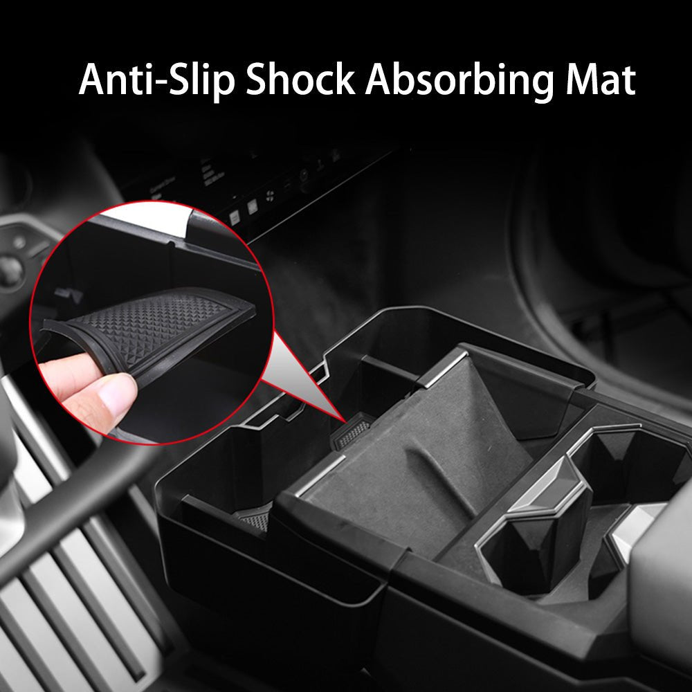Extended Center Console Storage Box for Cybertruck - T-Launch