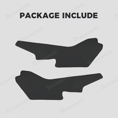 Extended-Length Center Console Side Kick Protection Pads -2-Piece Napa Leather Set for Tesla Model Y Juniper 2025+ - T-Launch