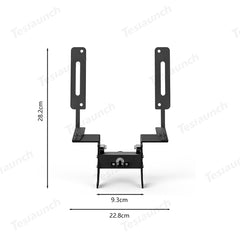 Drill-free Anti-theft US Standard License Plate Frame for Tesla Model Y Juniper 2025+