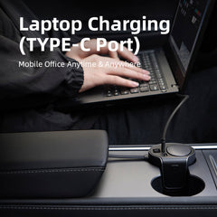 Model3/Y Center Console Docking Station USB Hub 65W Fast Charging for Tesla