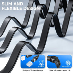 Flat Cord Extension Cable for Starlink Gen 3/Mini - T-Launch
