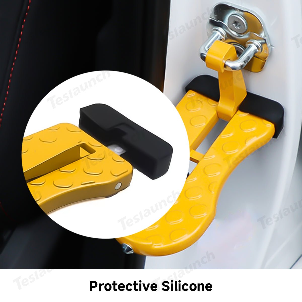 Foldable Car Door Step with Safety Hammer for All Cars - T-Launch