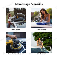Foldable Car Door Step with Safety Hammer for All Cars - T-Launch