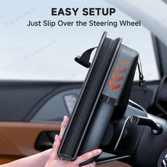 Foldable Multi-Use Steering Wheel & Backseat Tray – Universal Fit for All Cars - T-Launch