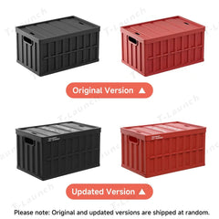 Foldable Vault Cargo Bins for Tesla Cybertruck - T-Launch