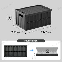 Foldable Vault Cargo Bins for Tesla Cybertruck - T-Launch