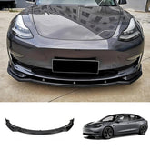 Front Bumper Lip Kit For Tesla Model 3 (2017-2023) - T-Launch