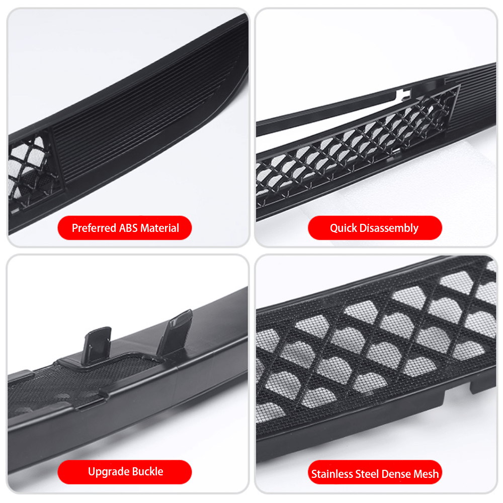 Front Bumper Radiator Mesh Grill Panel for Tesla Model 3 Highland 2024+ - T-Launch