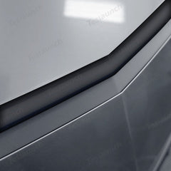 Front Light Bar & Taillight DIY Black Vinyl Wrap Kit for Tesla Cybertruck - T-Launch