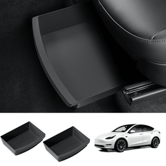 Front Row Under Seat Storage Box for Tesla Model Y 2021+ - T-Launch