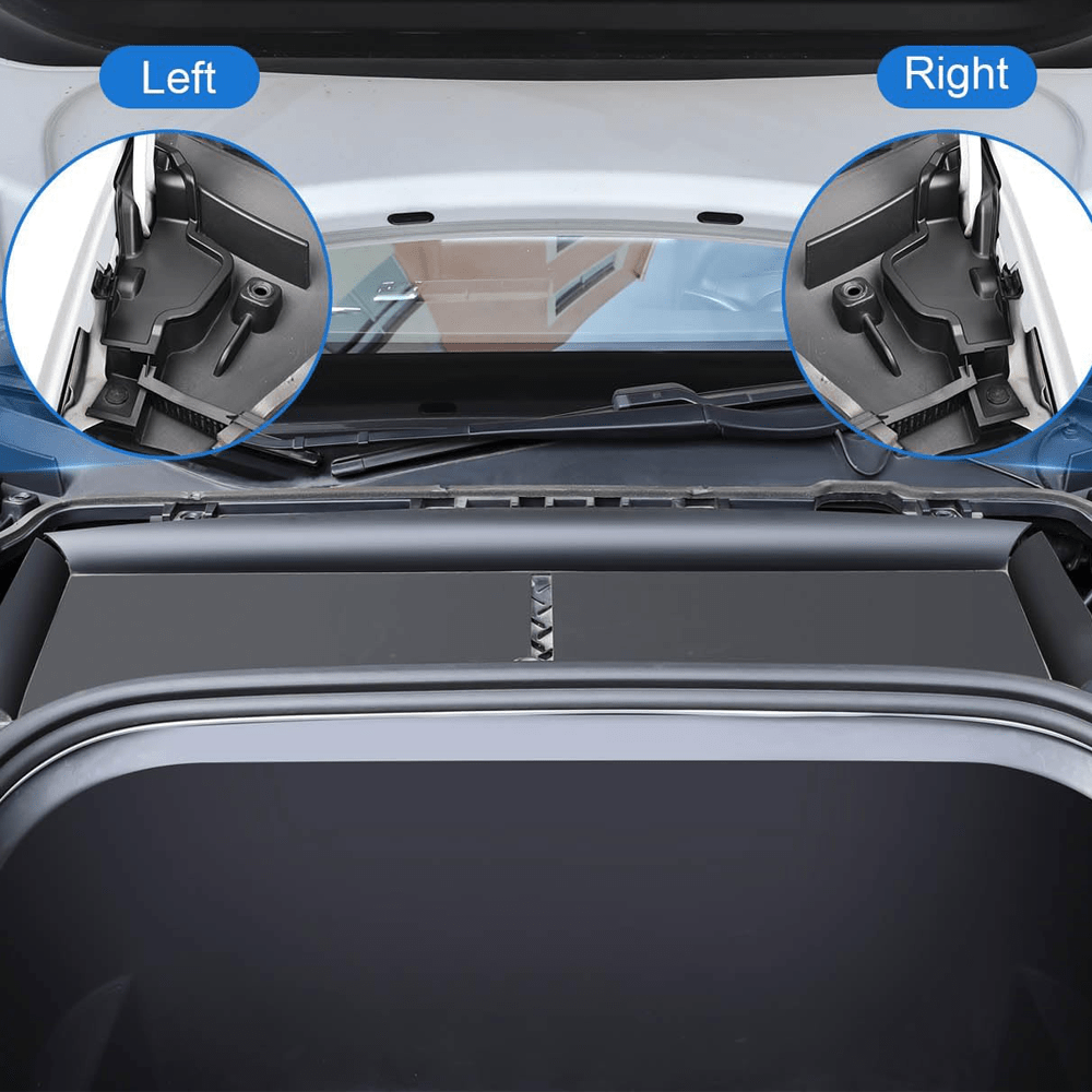 Front Trunk Blocking Hood Waterproof Box Grille Channel Water Diversion For Tesla Model Y - T-Launch