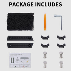 Front Trunk L-Track + Cargo Net for Cybertruck - T-Launch