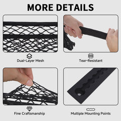 Front Trunk L-Track + Cargo Net for Cybertruck - T-Launch