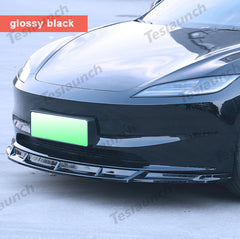 Kit de lábio do para-choque dianteiro estilo esportivo para 2024 Model 3 Highland