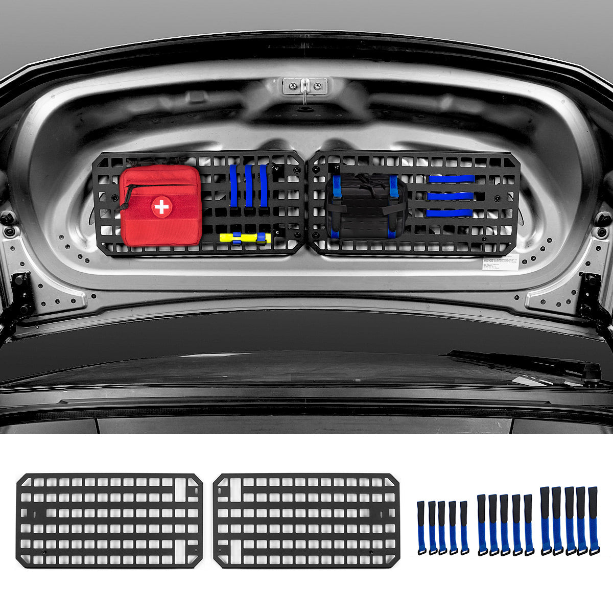 Frunk Molle Panels Organizer for Tesla Cybertruck - T-Launch