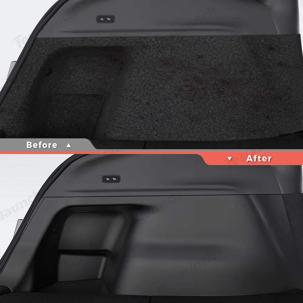 Full-Coverage Trunk Side Protector Panels for Tesla Model Y Juniper 2025+ - T-Launch
